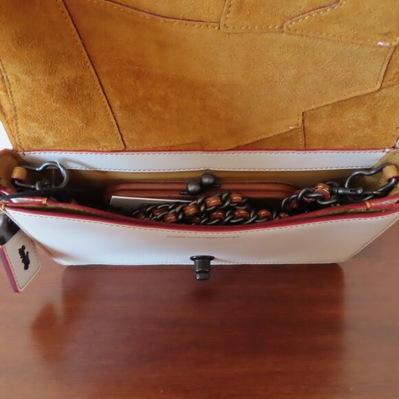 COACH 1941 Varsity Patchwork DINKY crossbody clutch LIMITED edition NWT 54531 LE - Picture 6 of 16